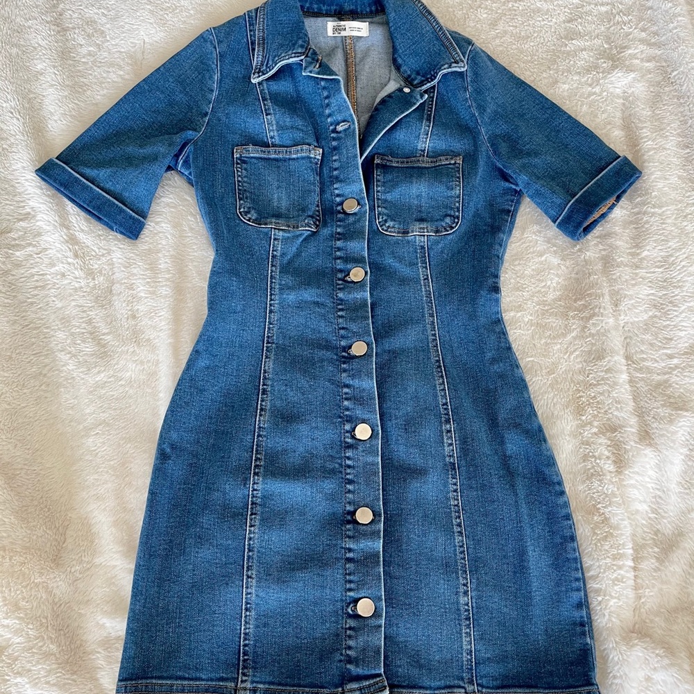 Zara denim dress